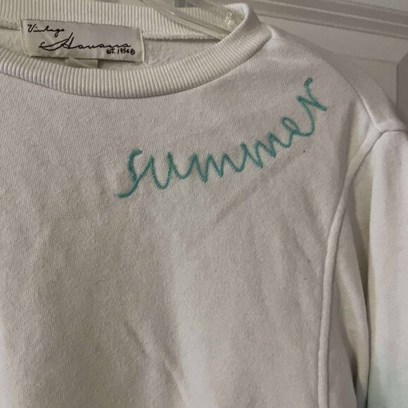 Vintage Havana Crew Neck Long Sleeve Size Medium - Picture 4 of 6